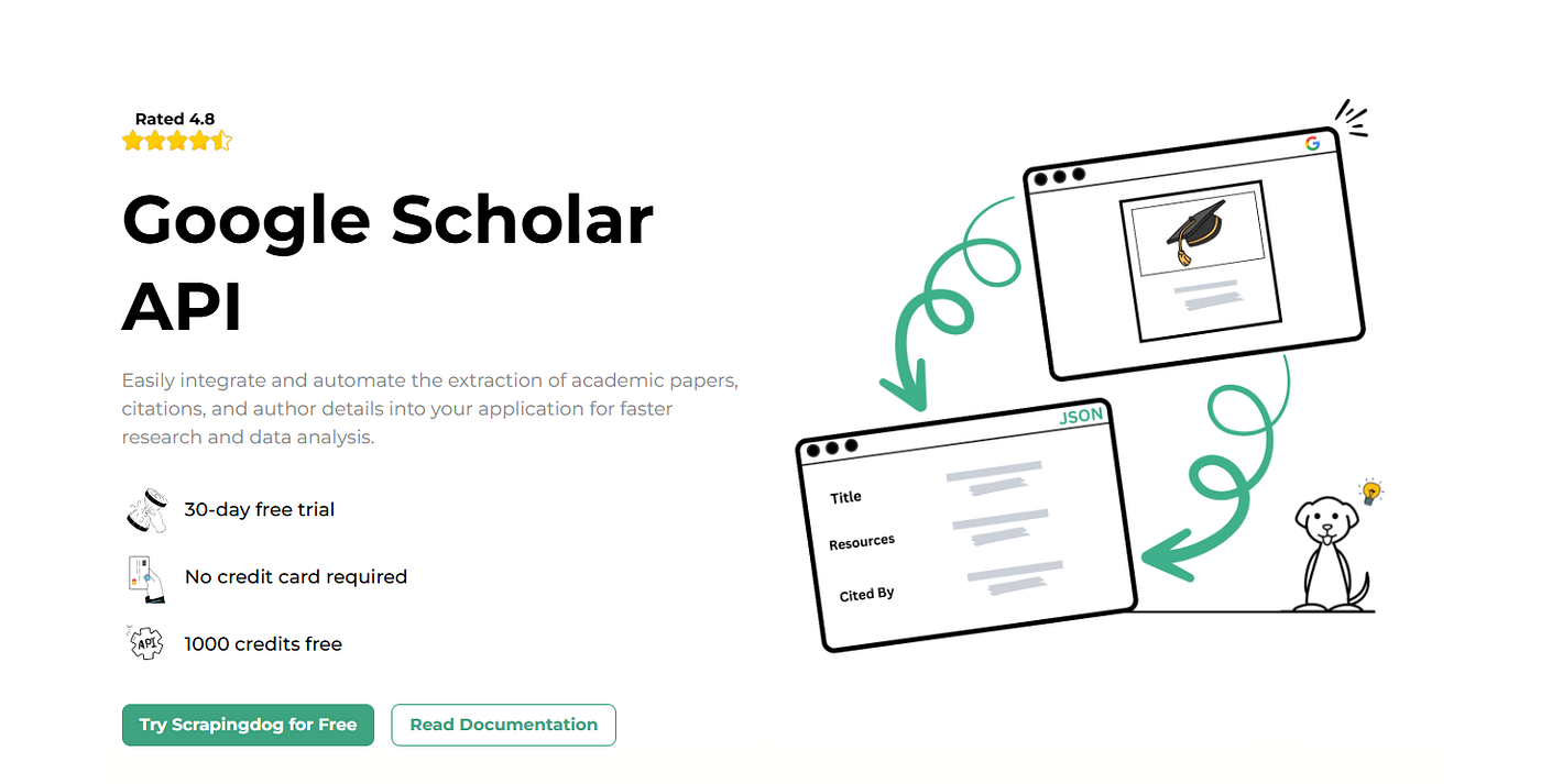 google scholar api scrapingdog